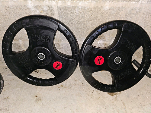 25kg one inch tri grip - one, tri-grip