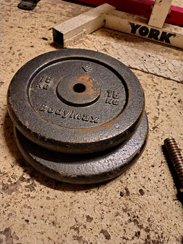 Bodymax 15kg cast iron - cast,