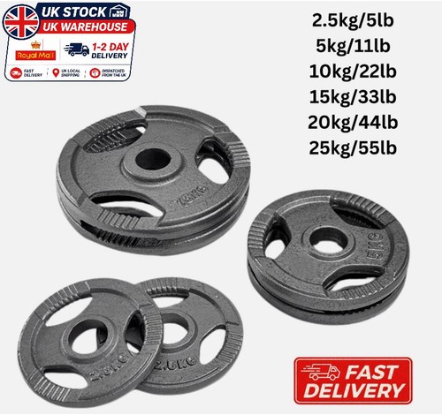 Tri grip olympic - tri, plates