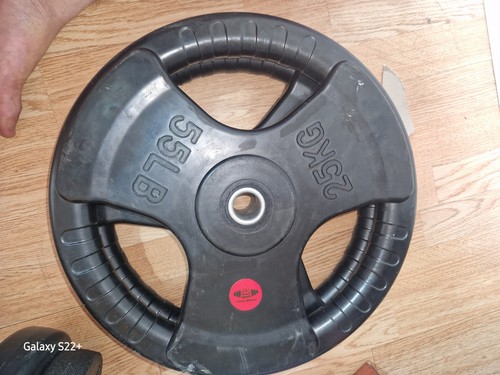 Sport 25kg tri grip rubber - sport,