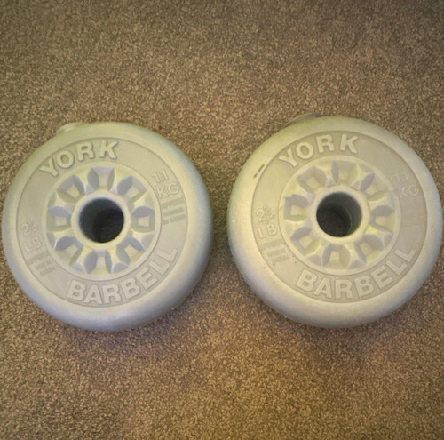 York 5lb cast iron - 2.5lb,