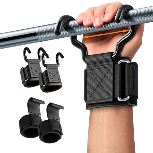 Weight lifting hook grips - grips, with